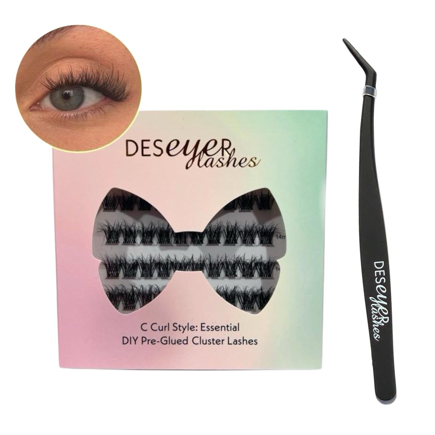 Pre Glued Cluster Lashes