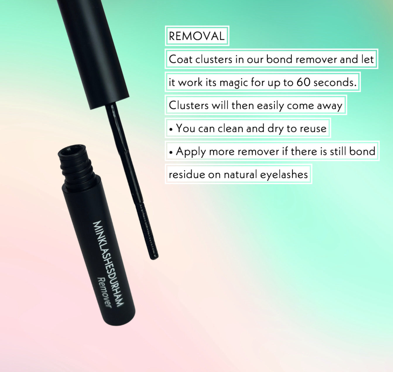 Cluster Bond, Seal & Remover