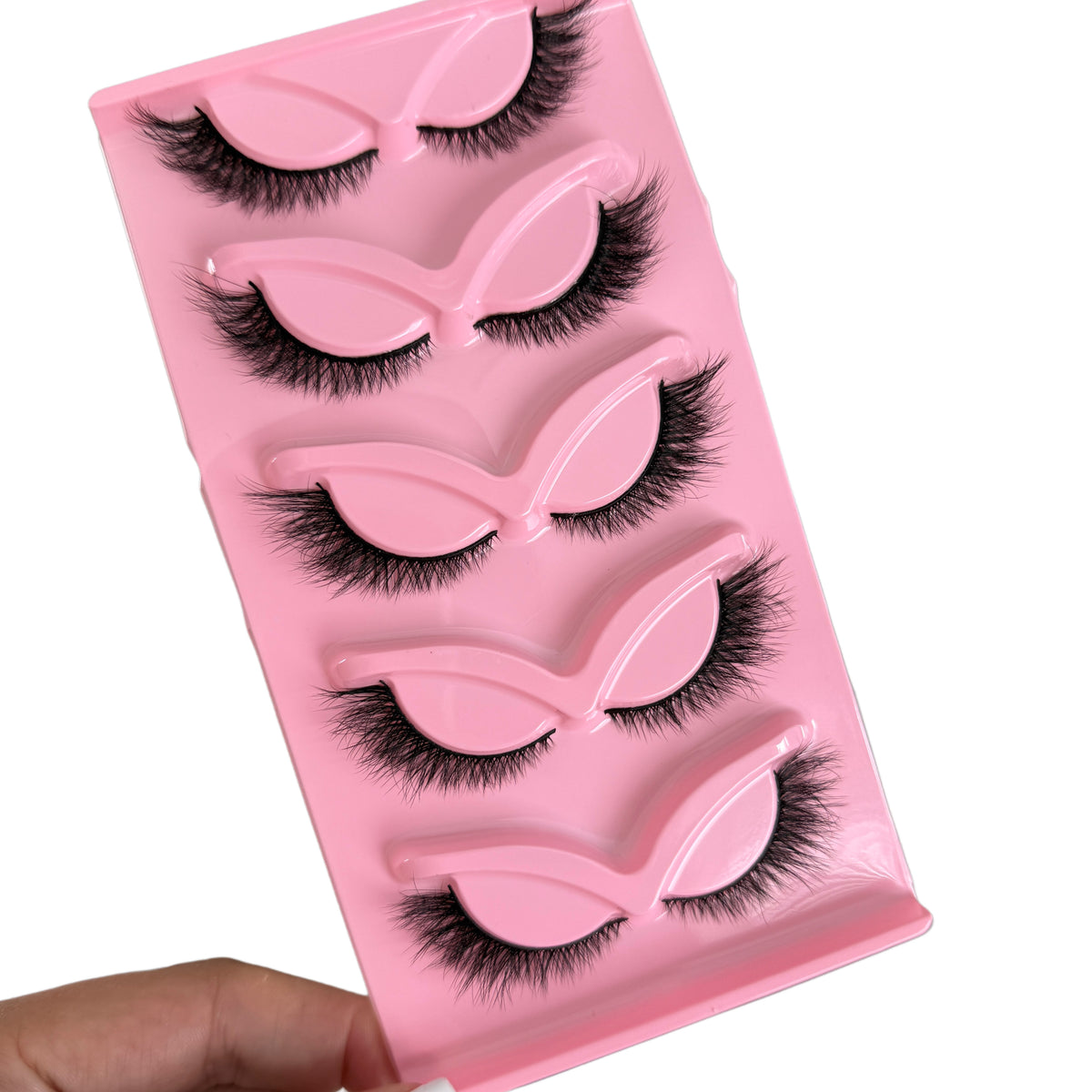 5 Pair wispy cat eye strips