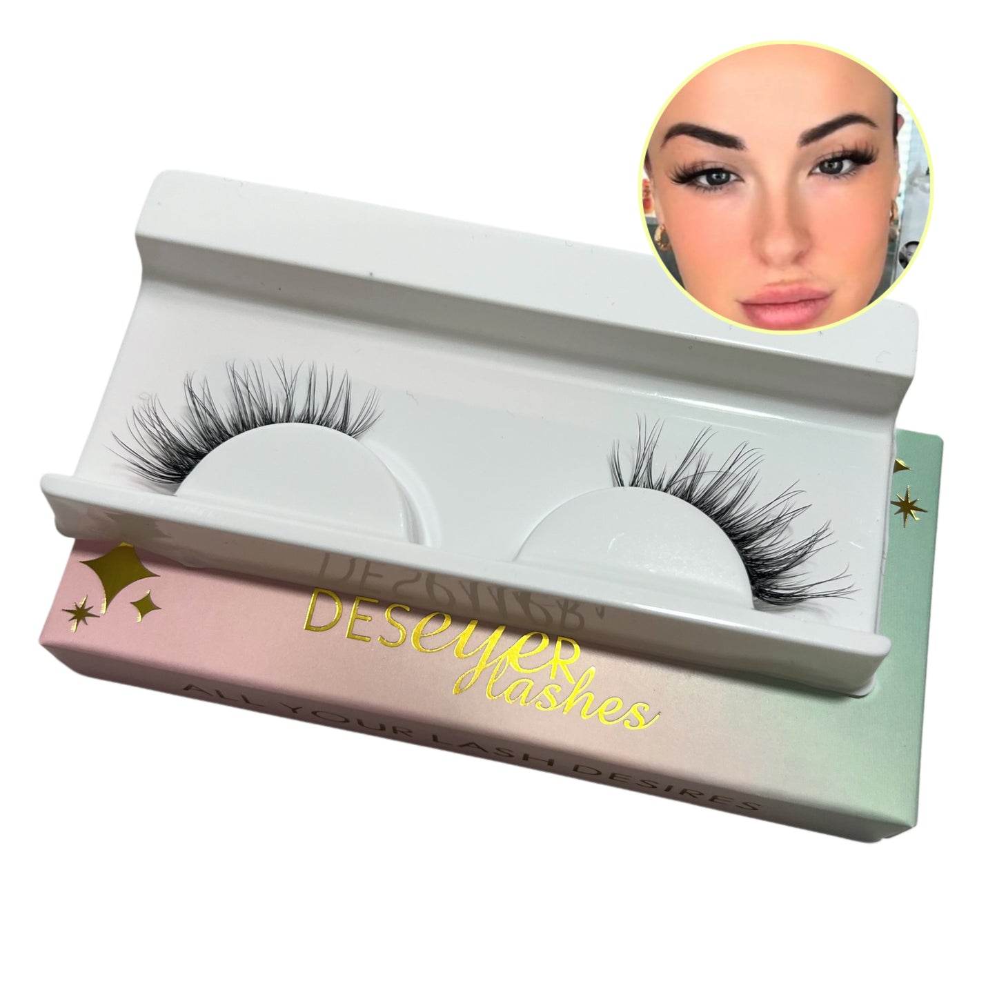 Half the drama - Clear Band Half Lash