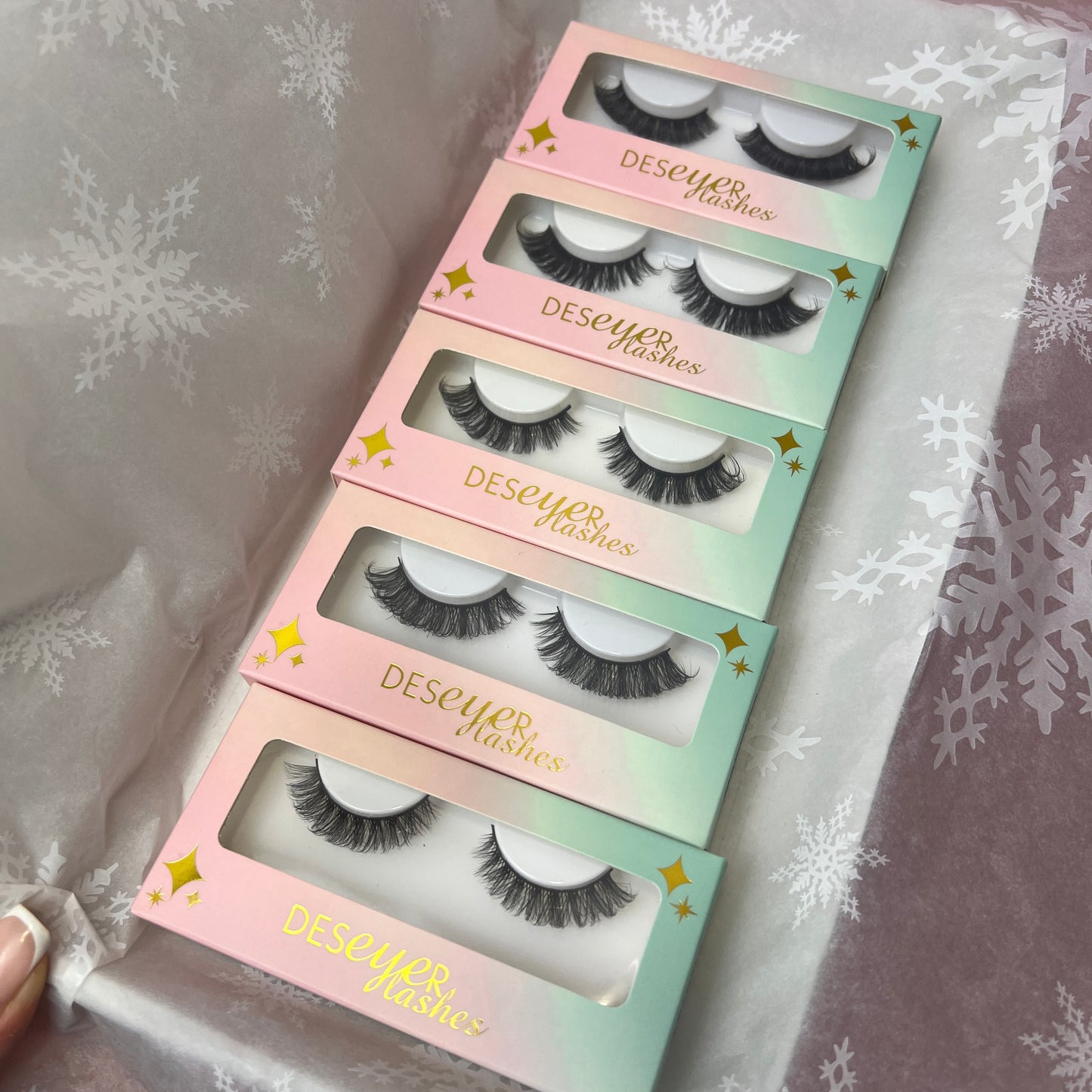 5 Pair Salon Style Strip Lashes