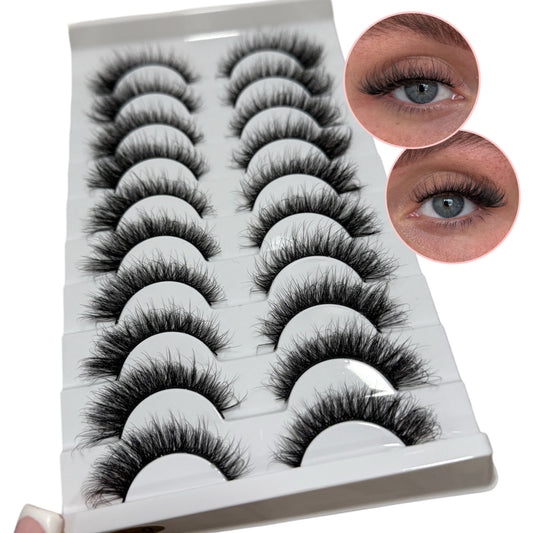10 Pair Wispy Tray