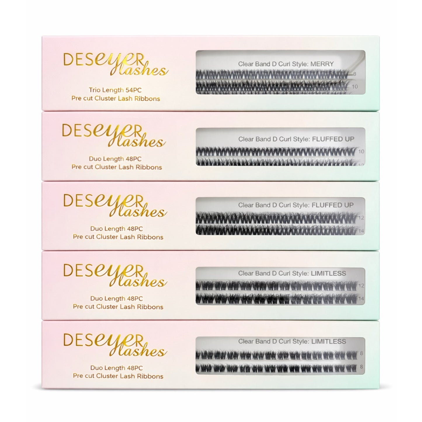 Duo / Trio Length Cluster Lashes