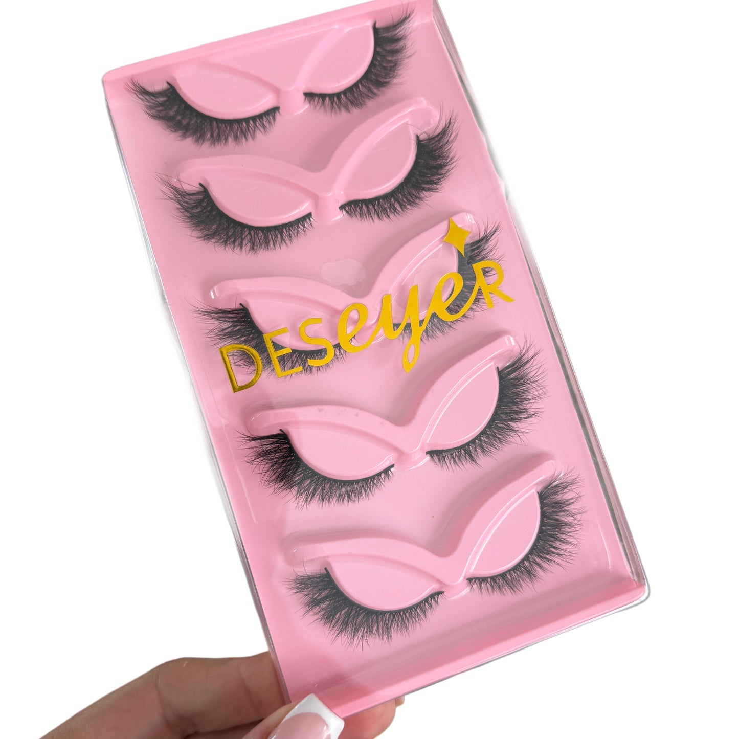 5 Pair wispy cat eye strips