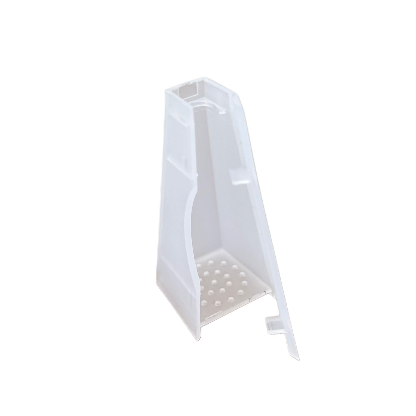 Curved Lash Shampoo Brush with Stand