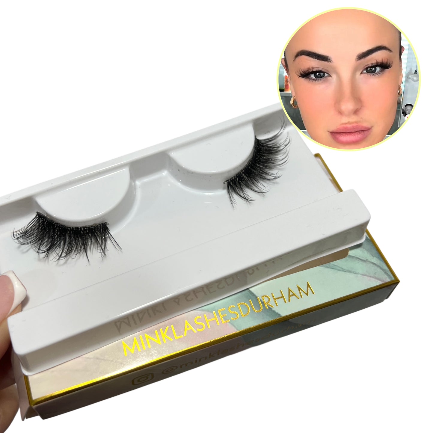 Half the drama - Clear Band Half Lash